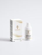 Ankh Beauty Brightening Eye Cream, pump bottle and box, front view