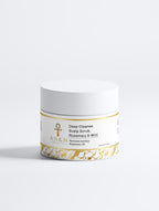 Ankh Beauty Deep Cleanse Scalp Scrub, Rosemary & Mint, jar, front label