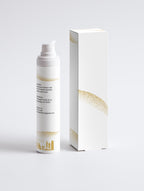 Ankh Beauty Niacinamide Gel Moisturiser, 50 ml pump bottle and box, back view