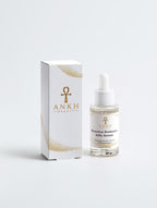 Ankh Beauty Bioactive Prebiotics Jelly Serum, dropper bottle and box, front view